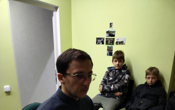 Беседа иерея Артемия Щербицкого с учащимися 12 средней школы