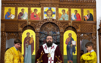 В кафедральном соборе епископ Амвросий совершил «детскую» Божественную литургию
