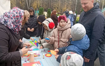 В приходе храма святого благоверного князя Димитрия Донского прошёл праздник Покрова Пресвятой Богородицы