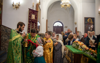 День тезоименитства владыки Амвросия: архиерейская литургия