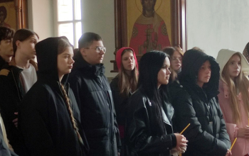 "День православия" в приходе храма Рождества Христова для учащихся СШ № 2
