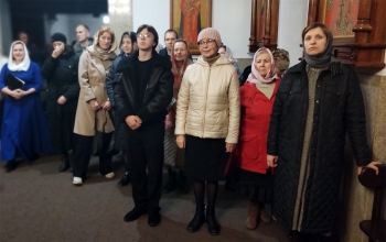 Молебен о семейном благополучии и концерт народного хора «Преображение» в храме Рождества Христова