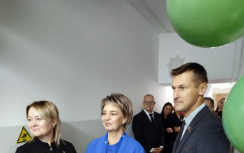 Иерей Александр Лукьянович на открытии нового отделения ТЦСОН Борисовского района