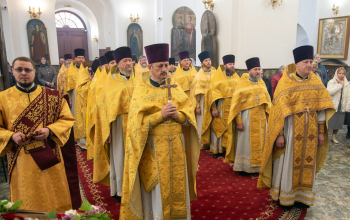 Епископ Амвросий отметил шестую годовщину архиерейской хиротонии