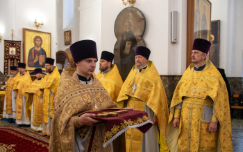 Епископ Амвросий отметил шестую годовщину архиерейской хиротонии