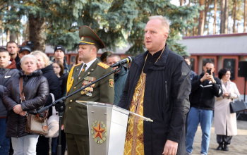 Протоиерей Сергий Башкиров благословил военнослужащих 114-й школы прапорщиков