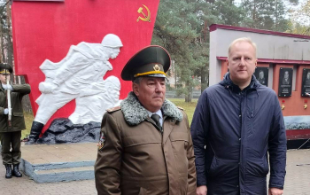 Торжественный митинг посвящённый выпуску курсантов 114-й школы прапорщиков