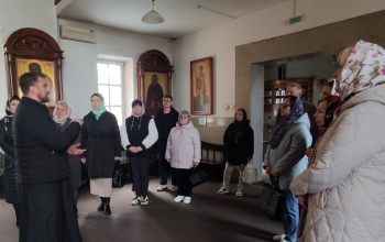 Приход храма Рождества Христова посетили представители ОАО "Экран"