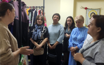 Встреча членов правления профсоюза  учреждений г. Борисова с протоиереем Александром Вербило