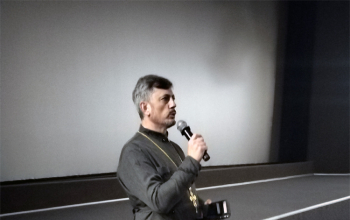 В кинотеатре «Октябрь» г. Борисова прошел показ мультфильма «Серафима»