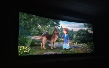 В кинотеатре «Октябрь» г. Борисова прошел показ мультфильма «Серафима»