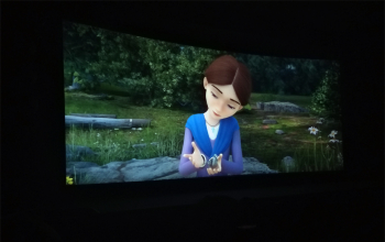 В кинотеатре «Октябрь» г. Борисова прошел показ мультфильма «Серафима»