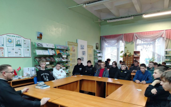 Беседа со студентами лесотехнического факультета