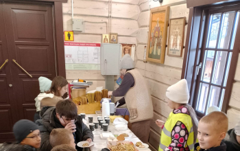 Учащиеся Старо-Борисовской средней школы посетили храм Димитрия Солунского