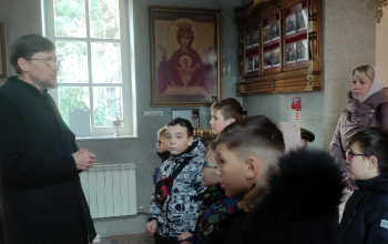 Учащиеся ГУО "Средняя школа № 2" посетили храм Рождества Христова