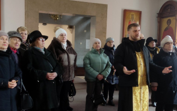 Приход храма Рождества Христова посетили представители Борисовского районного Совета ветеранов