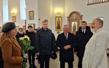 Депутат палаты представителей национального собрания посетил храм Святого Архангела Михаила