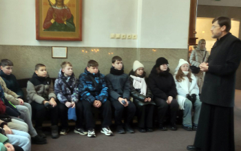 Учащиеся 6 класса  ГУО «СШ № 12» побывали в храме Рождества Христова