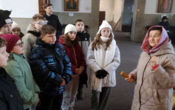 Учащиеся 6 класса  ГУО «СШ № 12» побывали в храме Рождества Христова