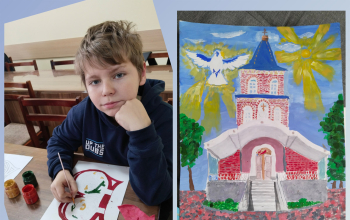 Воспитанники Воскресной школы " Истоки" приняли участие в региональном этапе международного конкурса " Красота Божьего мира"