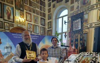 Престольный праздник в храме Святого Архангела Михаила аг.Лошница