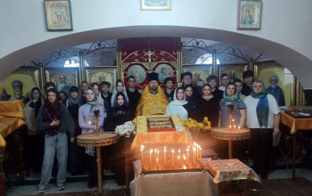 Учащиеся СШ № 16 посетили храм святого великомученика Георгия Победоносца