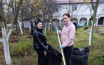 Cубботник в приходе храма святого Архангела Михаила