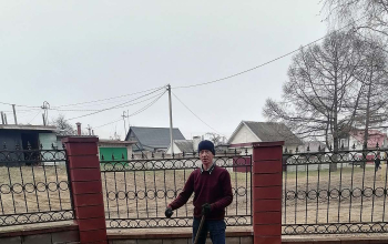 Субботник в приходе храма Рождества Христова