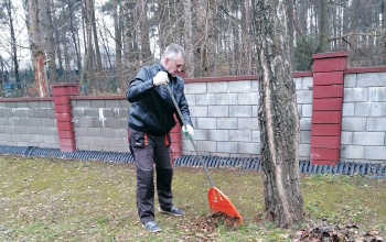 Субботник в приходе храма Рождества Христова