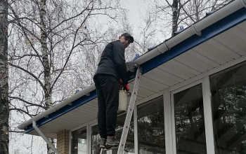 Субботник в приходе храма Рождества Христова