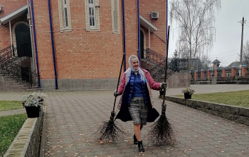 Субботник в приходе храма Рождества Христова