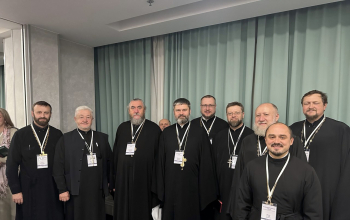 Иерей Александр Лукьянович на XII Общецерковном съезде по социальному служению в Москве