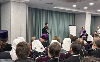 Иерей Александр Лукьянович на XII Общецерковном съезде по социальному служению в Москве