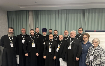 Иерей Александр Лукьянович на XII Общецерковном съезде по социальному служению в Москве