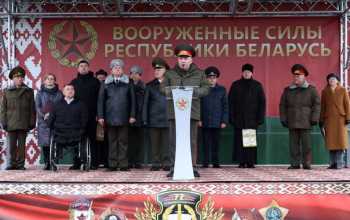 Протоиерей Сергий Башкиров принял участие в принятии Военной присяге в 72-м гвардейском ОУЦ