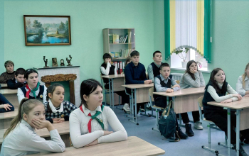 “Милосердие и сострадание. Нужны ли они в наше время?” = тема беседы в Зембинской СШ