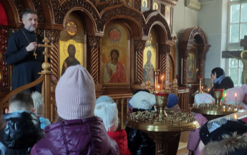 Первоклассники СШ № 3 посетили приход храма Рождества Христова