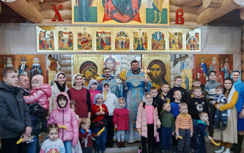 Божественная литургия  для детей в приходе храма святого равноапостольного князя Владимира