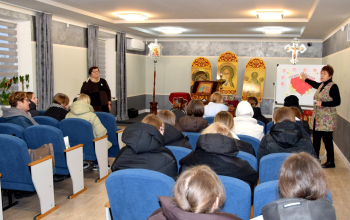 Учащиеся Борисовского медицинского колледжа посетили храм Рождества Христова