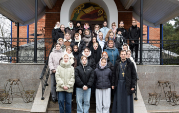 Учащиеся Борисовского медицинского колледжа посетили храм Рождества Христова