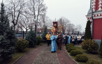 Престольный праздник предела в честь святого благоверного князя Александра Невского