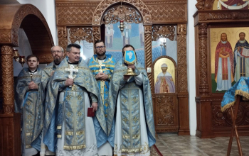 Престольный праздник предела в честь святого благоверного князя Александра Невского