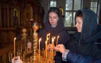 Встреча учащихся Борисовского медицинского колледжа с духовенством храма Рождества Христова