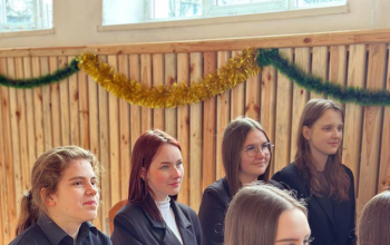 Ребята из военно-патриотического клуба «Патриот» встретились со священником Вадимом Свириденко