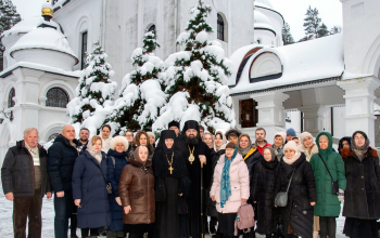 Божественная литургия и лития по п.п. игумении Василиссе (Медведь)