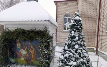 Праздник Рождества Христова отметили на приходе храма святого Архангела Михаила