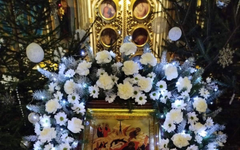 Праздник Рождества Христова отметили на приходе храма святого Архангела Михаила