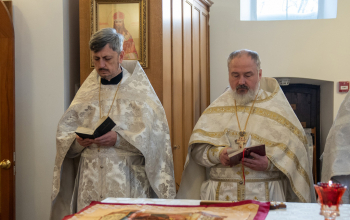 Епископ Амвросий поздравил протоиерея Андрея Капульцевича с 55-летием