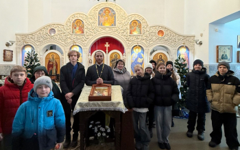 Встреча с учащимися гимназии №3 накануне праздника Рождества Христова