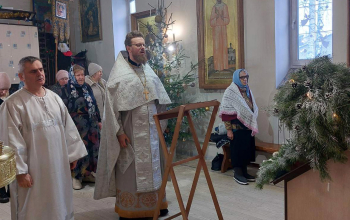 В храме иконы Божией Матери «Всех скорбящих Радость» в д. Гора совершён особый молебен